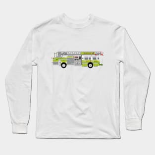 Miami Dade Fire Rescue Aerial, Miami Florida Long Sleeve T-Shirt